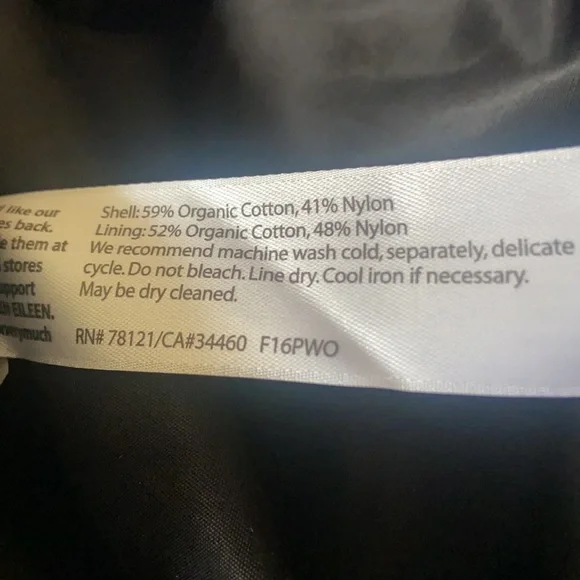 Eileen Fisher reversible rain coat - Picture 12 of 12